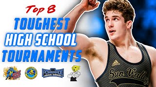 Absolutely Toughest HS Wrestling Tournaments  the ONLY Correct List [upl. by Thamos]