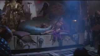 Slave Leia Watches Oola Get Eaten Remake [upl. by Uriel]