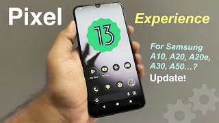 Install Pixel Experience Android 13 Latest On Samsung Phone [upl. by Adamo877]