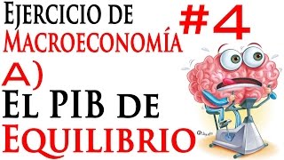 A El PIB de Equilibrio  Ejercicio de Macroeconomía 4 [upl. by Bobbie225]