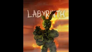 SFM FNaF  quotLABYRINTH REMIXCOVERquot gvsstudio  60BLESSED [upl. by Chrissy853]