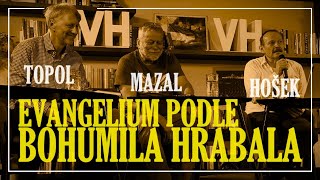 Evangelium podle BOHUMILA HRABALA  Pavel Hošek Tomáš Mazal Jáchym Topol v Knihovně Václava Havla [upl. by Lerual]