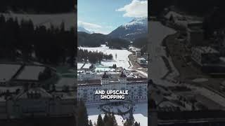 Visiting the WORLDS MOST EXPENSIVE Winter Town Saint Moritz [upl. by Ebbarta]