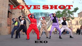 KPOP IN PUBLIC VALENTINES 💘 ONE TAKE EXO 엑소  Love Shot  Dance Cover by EYE CANDY from MX [upl. by Akcirahs]