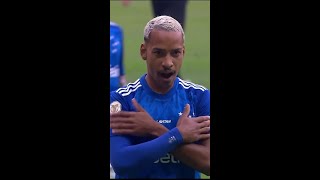 GELADO 🥶 MATHEUS PEREIRA ABRE O PLACAR PRO CABULOSO  CRUZEIRO X CORINTHIANS  shorts  geglobo [upl. by Gnap169]