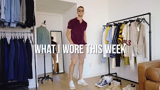 What I Wore This Week 3  Men’s Summer 2020 Outfit Inspiration [upl. by Mollee91]