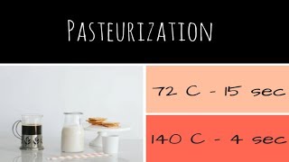 Pasteurization htst and uht Microbiology [upl. by Krein]