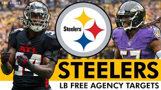 Steelers Rumors Top 3 Linebacker Free Agent Targets After Cole Holcomb amp Kwon Alexander Injuries [upl. by Mapes]