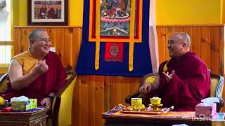 Kabjie Namkhai Nyingpo Rinpoche And Shechen Rabjam Rinpoche 🙏🙏🙏 [upl. by Bury975]