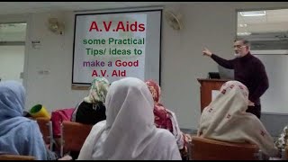 A V AIDS  Some practical tips ideas to make a good A V Aid [upl. by Siurad636]