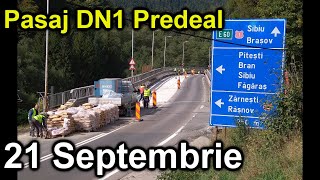 Reparație Pasaj Predeal DN1  CF M300 Valea Prahovei  21 Septembrie 2021 [upl. by Feriga]