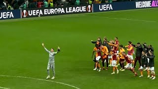 MUSLERA maç sonu üçlü GalatasaraySparta Prag [upl. by Koral]