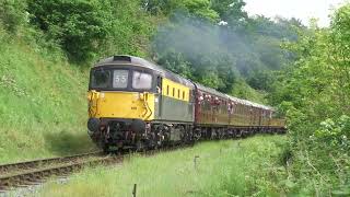 33108 leaving Bewdley 17th May 2024 [upl. by Outhe]