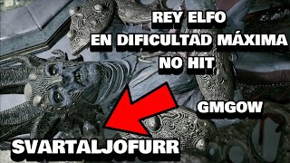 REY ELFO OSCURO EN DIFICULTAD MÁXIMA SIN RECIBIR DAÑO GOD OF WAR 2018 GMGOW [upl. by Gareri]