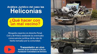 Análisis Jurídico del caso las Heliconias ¿Qué hacer con mal vecino [upl. by Pulsifer]