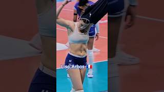 Lisa Arbos France womens volleyball league 202324 [upl. by Oizirbaf]