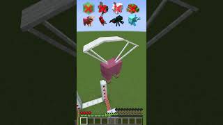 Highest Laser vs Mobs Test minecraft shorts meme [upl. by Teeniv]