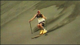 Volcano Skiing on Mount Yasur  Vanuatu [upl. by Tnahs603]