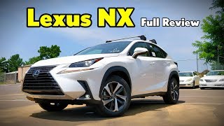 2019 Lexus NX 300 FULL REVIEW  DRIVE  More Than a Miniature RX [upl. by Nnylirret]