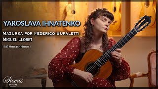 A Memorable Performance by Yaroslava on a FASCINATING Vintage Guitar  Mazurka by Miguel Llobet [upl. by Haliek]