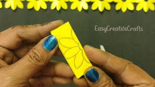 Easy Paper Cutting Decoration Ideas  Paper Flower Border Designs  Paper Crafts EasyCreativeCrafts [upl. by Annovad]