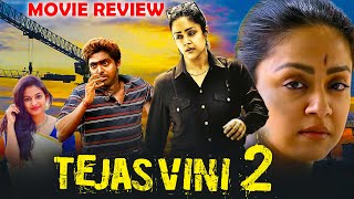 Tejasvini 2 Naachiyaar Hindi Dubbed Movie Review  Jyothika GV Prakash Kumar Ivana  Dhinchaak [upl. by Jamaal]