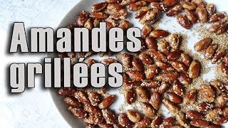 Des amandes grillées au four  Maman Cuisine [upl. by Hamlin]