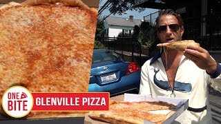 Barstool Pizza Review  Glenville Pizza Greenwich CT [upl. by Aitselec]