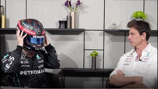 Mercedes Toto Wolff and quotGeorge Russellquot debrief ahead of the F1 USGP Wait for it [upl. by Litnahc]