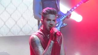 Adam Lambert  Medley quotRunningChokeholdSleepwalkerquot [upl. by Peck]