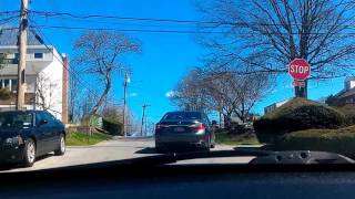 Yonkers NY Road Test Video  Route 1 [upl. by Natsyrk339]