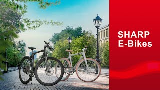 Sharp eBikes  Hybrid electric bike  BKRS08 [upl. by Hsakaa]