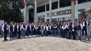 Participación del Colegio de Bachilleres del Estado de Tlaxcala en el Desfile CívicoMilitar 2024 [upl. by Clifton]