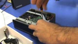 INSTALLING HARD DISK INTO THE MEDIA CENTER PLAYER HD BOX R1 [upl. by Anez]