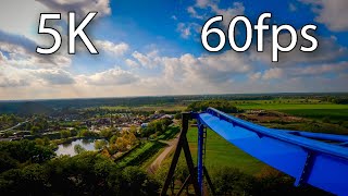 Fēnix left front seat onride 5K POV 60fps Toverland Fenix [upl. by Lew]