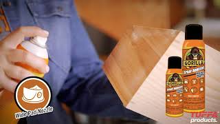 Gorilla Spray Adhesive  Training Video [upl. by Dlanigger]