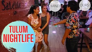 Bar Hopping in Tulum Mexico  Downtown Nightlife Tour [upl. by Denise]