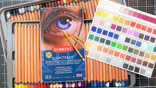 Are These Pencils Worth BIG Bucks Derwent Lightfast Review [upl. by Elcarim]