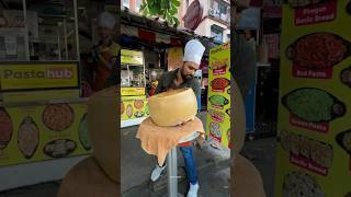 First Time 40kg Italy Cheese Block Pasta In Mumbai Street  shorts short food [upl. by Chenee824]