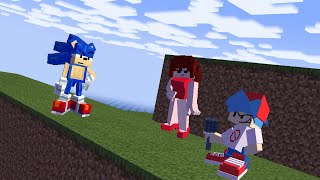 FNF VS Dorkly Sonic For Hire  Funkin For Hire Retake But Minecraft  For Hire Reshipped [upl. by Clute]