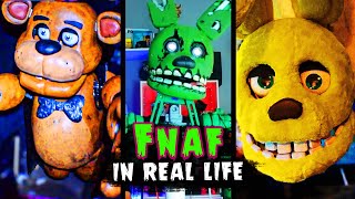 RealLife FNAF FANMADE Animatronics [upl. by Rebe310]