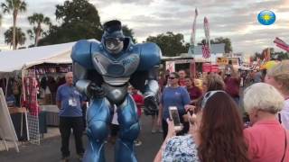 quotRock It Robotquot serenades Manatee County Fairgoers [upl. by Euphemie]