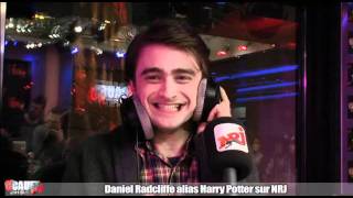 Daniel Radcliffe alias Harry Potter  CCauet sur NRJ [upl. by Auqeenahs]