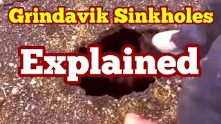 Grindavik Sinkholes Explained Iceland Fagradalsfjall LitliHrútur Volcano Eruption Magma Lava [upl. by Haran]