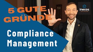 Compliance Management einfach erklärt  5 gute Gründe für CMS [upl. by Rodrich]