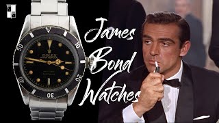 All Sean Connery Era James Bond 007 Watches [upl. by Shurlocke]