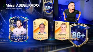 ME SALE MESSI TOTY POR ERROR DE EA PLAYER PICK BUGUEADO FC 24  DjMaRiiO [upl. by Bertle]