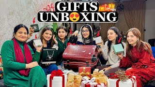 HONEYMOON GIFTS UNBOXING 😍  Rabia amp Zainab Ki Gift Py larai Hogai 😂 [upl. by Mundt]