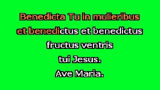 Ave Maria Bb by F Schubert Karaoke Accompaniment [upl. by Mraz720]