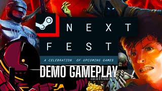 Steam Next Fest FPS Demo Gameplay  LETS TRY THESE OUT [upl. by Amsaj27]